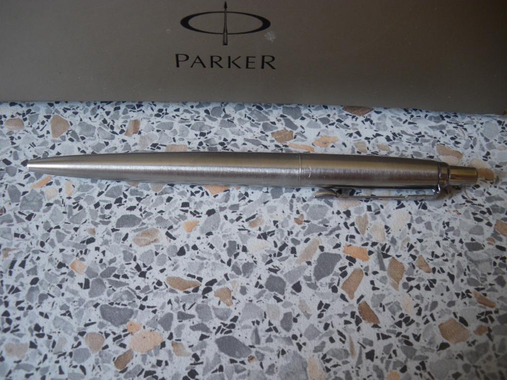 Ручка шариковая Parker Jotter Stainless steel CT 1