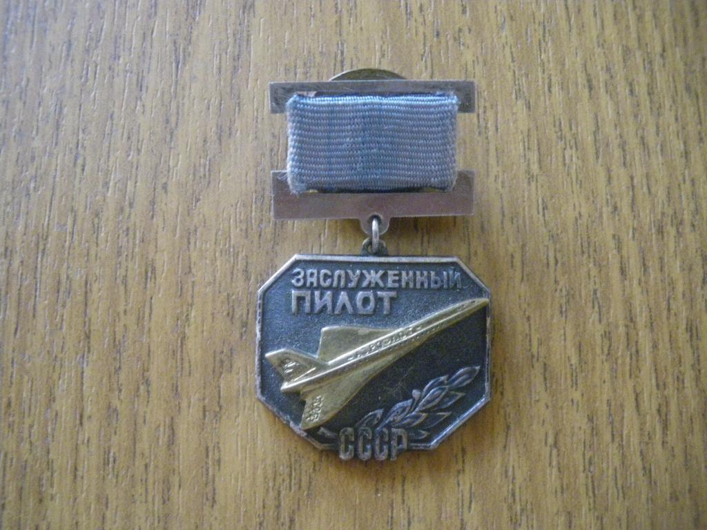 Заслуженный пилот СССР копия