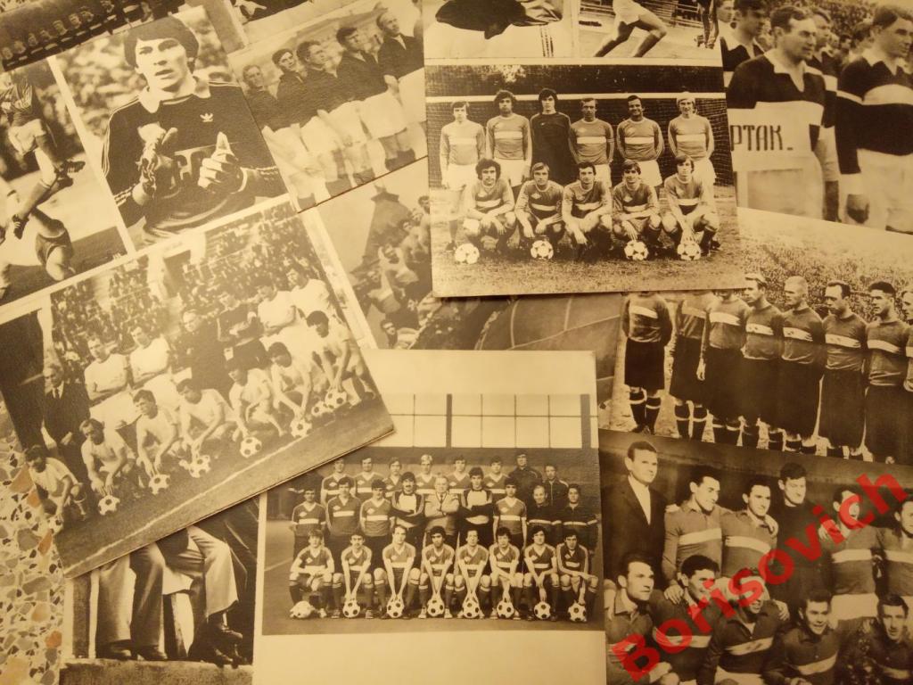 Набор фотооткрыток СПАРТАК Странички истории советского футбола 1986 г 14 штук 2