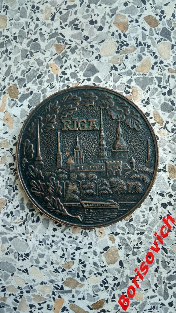 Настольная медаль РИГА. 2