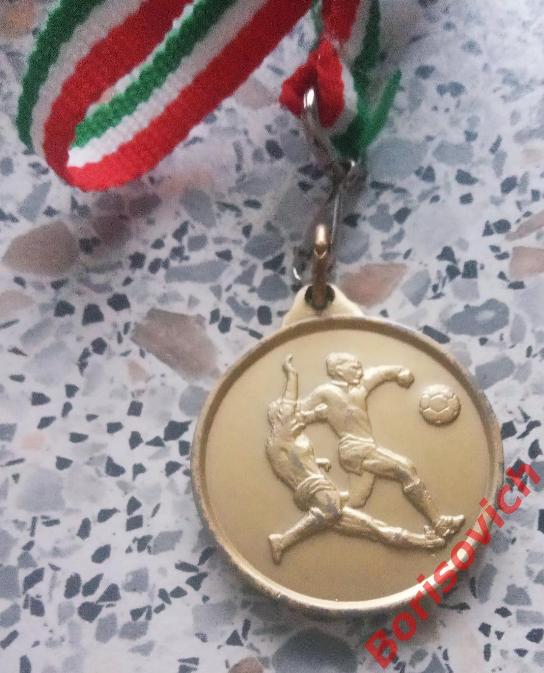 Медаль Футбол Италия - Россия Турнир 21-26.03.2006 1