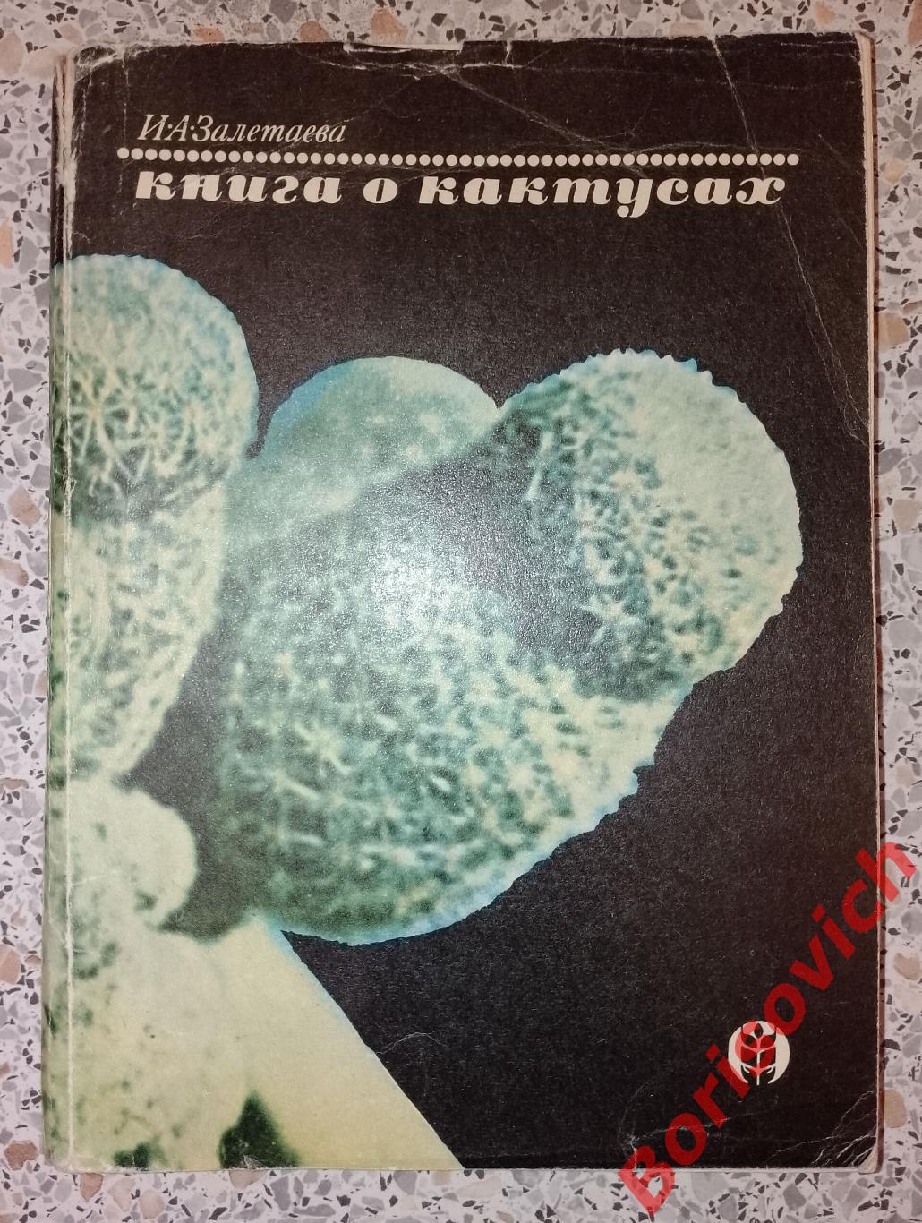 Книга о кактусах 1974 г 192 страницы