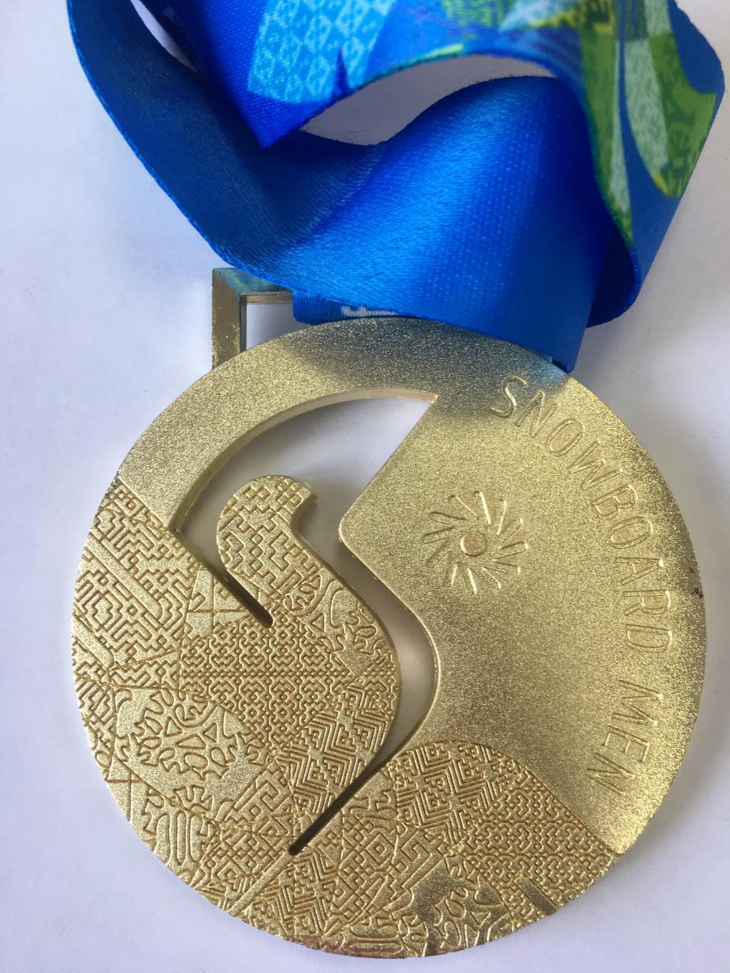 золотая медаль 18 Сурдлимпийских игр 2015 сноуборд 1