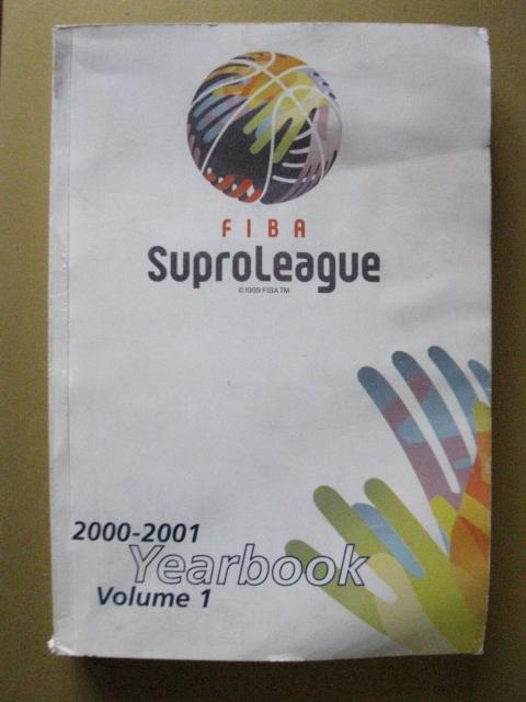 FIBA Suproleague. 2000 - 2001 yearbook volome 1 (баскетбол)