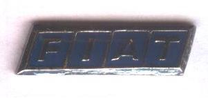 автомобиль ФИАТ, тяжелый металл / FIAT car pin badge