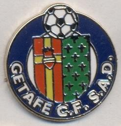 футбол.клуб Хетафе (Испания), ЭМАЛЬ / Getafe CF, Spain football enamel pin badge