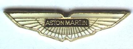 автомобиль Астон Мартин, тяжелый металл / Aston Martin car pin badge