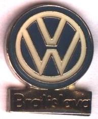 автомобиль Фольксваген,завод в Братиславе,тяжмет /Volkswagen,Bratislava car pin