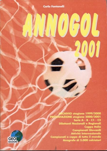 книга ежегодник 2001 футбол Мир Анногол / Annogol 2001 World football yearbook