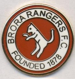 футбол.клуб Брора (Шотландия)2 ЭМАЛЬ / Brora Rangers,Scotland football pin badge