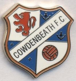 футбол.клуб Кауденбит (Шотландия), ЭМАЛЬ / Cowdenbeath FC, Scotland football pin