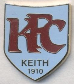 футбольный клуб Кит ФК (Шотландия) ЭМАЛЬ / Keith FC, Scotland football pin badge