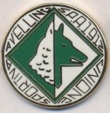 футбольный клуб Авеллино (Италия)4 ЭМАЛЬ / US Avellino, Italy football pin badge