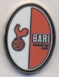 футбольный клуб Бари (Италия)5 ЭМАЛЬ / FC Bari, Italy football enamel pin badge