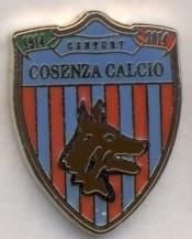 футбольный клуб Козенца (Италия)1 ЭМАЛЬ /Cosenza Calcio,Italy football pin badge