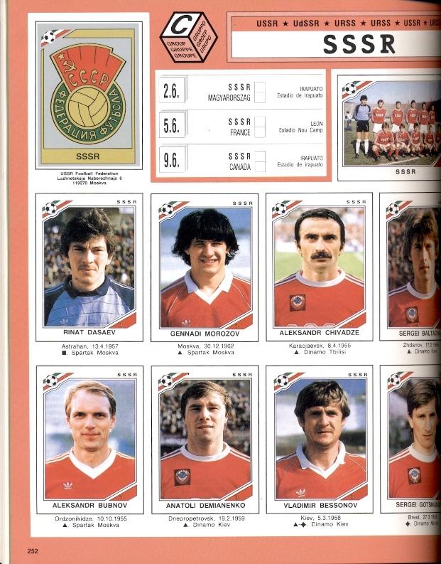 Чемпионаты Мира 1970-1994 Panini Collections / Football World cup history book 2