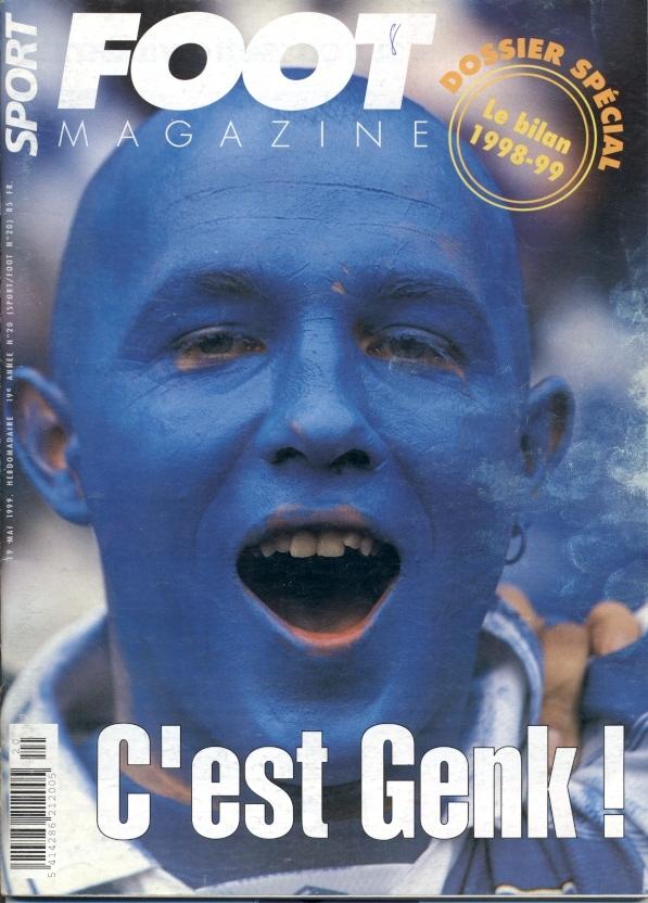 Бельгия,чемпионат 1998-99итоги,спецвыпуск Foot Magazine Belgium football summary