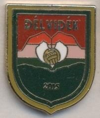 Дельвидек, федерация футбола (не-ФИФА) ЭМАЛЬ / Delvidek football federation pin