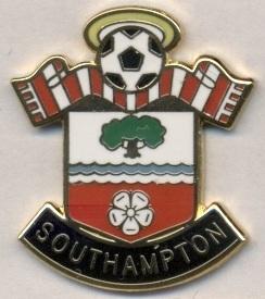 футбольный клуб Саутгемптон (Англия)1 ЭМАЛЬ /Southampton FC,England football pin