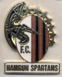 футбольный клуб Хамрун (Мальта) ЭМАЛЬ / Hamrun Spartans,Malta football pin badge