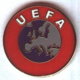 УЕФА=Европа, конфедерация футбола, ЭМАЛЬ /UEFA Europe football confederation pin