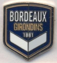 футбол.клуб Бордо (Франция)3 ЭМАЛЬ /Girondins Bordeaux,France football pin badge