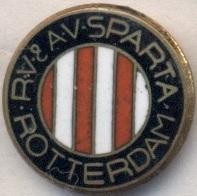 футбол.клуб Спарта(Голландия)2 ЭМАЛЬ/Sparta Rotterdam,Netherlands football badge