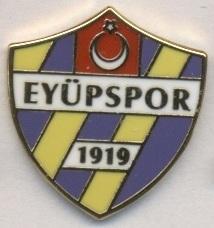 футбол.клуб Эюпспор (Турция) ЭМАЛЬ / Eyup SK Istanbul,Turkey football pin badge
