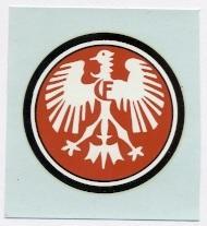 наклейка футбол Айнтрахт Франкфурт (Германия) / E.Frankfurt,Germany logo sticker