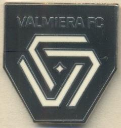 футбольний клуб Валмієра (Латвія)3 ЕМАЛЬ / Valmiera FK,Latvia football pin badge