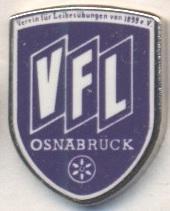 футбол.клуб Оснабрюк (Німеччина) офіц. ЕМАЛЬ /VfL Osnabruck,Germany football pin