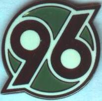 футбол.клуб Ганновер (Німеччина1 ЕМАЛЬ/Hannover SV 96,Germany football pin badge