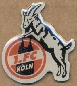 футбол.клуб Кельн (Німеччина) офіц.3 важмет/1.FC Koln,Germany football pin badge