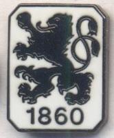 футбол.клуб Мюнхен-1860 (Німеччина офіц. ЕМАЛЬ/Munchen 1860,Germany football pin