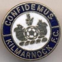 футбол.клуб Кілмарнок (Шотландія)2 ЕМАЛЬ / Kilmarnock FC,Scotland football badge