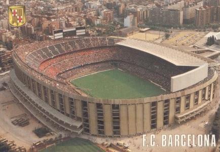пошт.картка стадіон Барселона(Іспанія/Estadi FC Barcelona,Spain stadium postcard