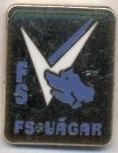 футбольний клуб ФС Воар*(Фарери) ЕМАЛЬ /FS Vagar,Faroe football enamel pin badge