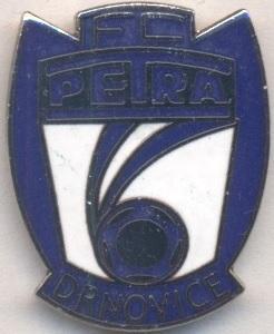 футбол.клуб Петра Дрновіце (Чехія) ЕМАЛЬ/Petra Drnovice,Czech football pin badge