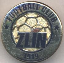 футбольний клуб Злін (Чехія)2 ЕМАЛЬ / FC Zlin, Czech football enamel pin badge