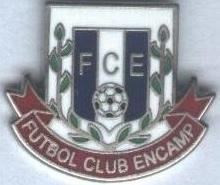 футбол.клуб Енкамп (Андорра)2 ЕМАЛЬ /FC Encamp,Andorra football enamel pin badge