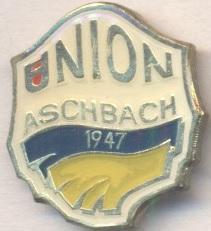футбол.клуб Уніон Ашбах (Австрія) важмет / Union Aschbach,Austria football badge