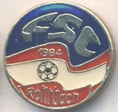 футбольний клуб Рорбах (Австрія) важмет / FSC Rohrbach, Austria football badge