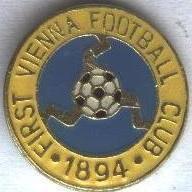 футбол.клуб Фьорст В'єнна(Австрія1 важмет/First Vienna FC,Austria football badge