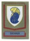 наклейка блискуча футбол Сошо (Франція) /FC Sochaux,France football logo sticker