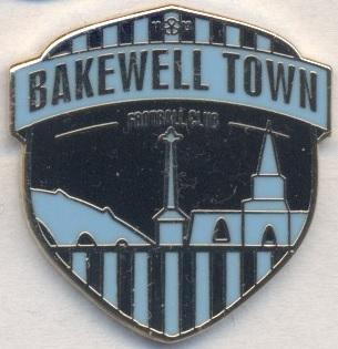футбол.клуб Бейквелл (Англія) офіц. ЕМАЛЬ/Bakewell Town FC,England football pin