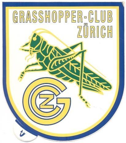 наклейка футбол Грассхоппер (Швейцарія) / Grasshopper, Switzerland logo sticker