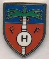Гаїті, федерація футболу, №3, ЕМАЛЬ / Haiti football federation enamel pin badge