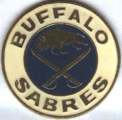 хокей.клуб Баффало Сейбрс (США-НХЛ) важмет БІЛЬШИЙ /Buffalo Sabres,NHL pin badge