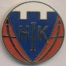 футбольний клуб Хобро (Данія) ЕМАЛЬ / Hobro IK,Denmark football enamel pin badge