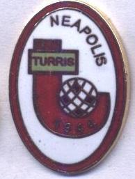 футбол.клуб Турріс (Італія2 офіц. ЕМАЛЬ/Turris Neapolis,Italy football pin badge